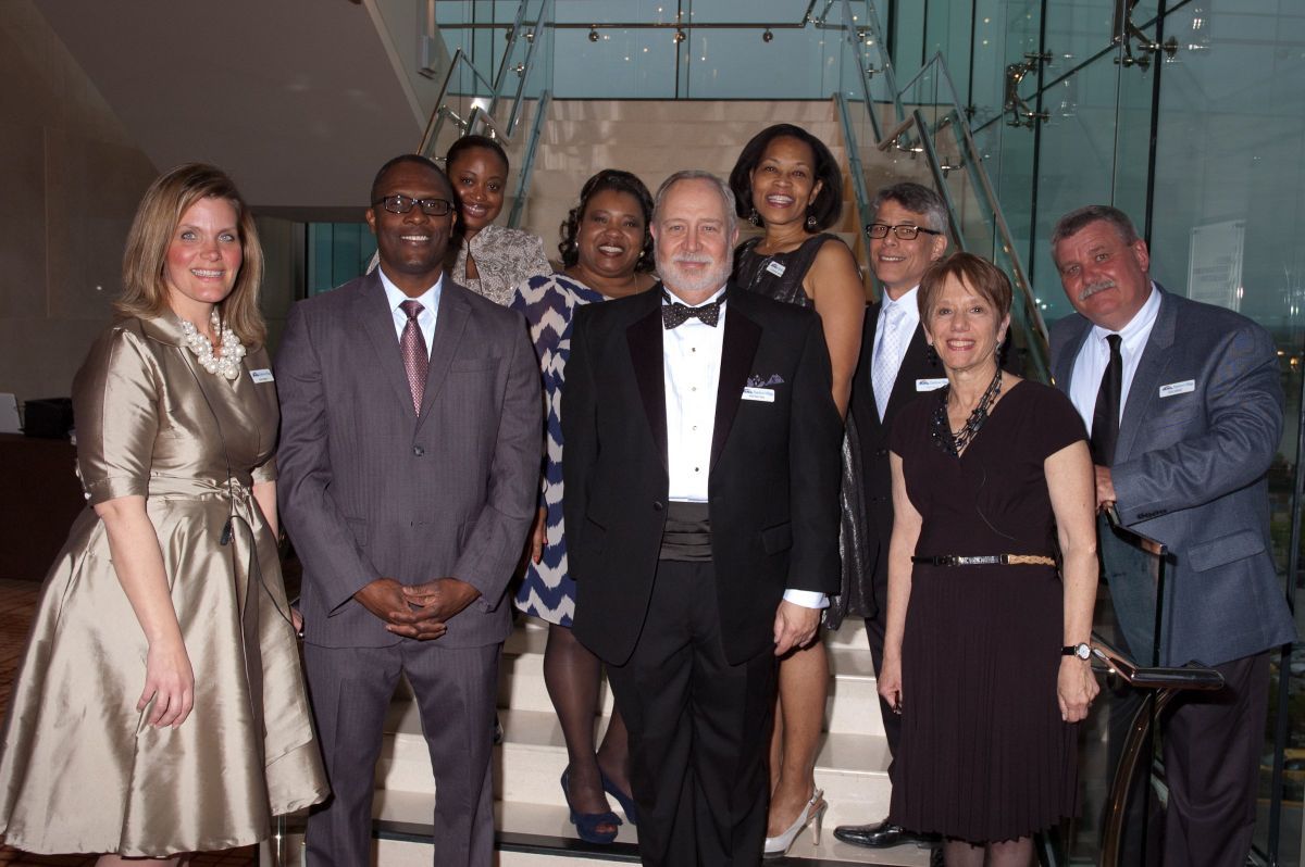 Front: Julie Wastson, Carlos Bryant, Michael Rea, JoAnn Goldstein Noel Bader, Back: Laurie Augustine, Joelle Fouse, Christine Gayfield, Paul Bales